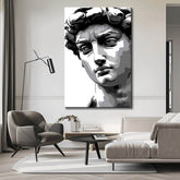 Painting by Numbers Statue of David Sculpture Art III